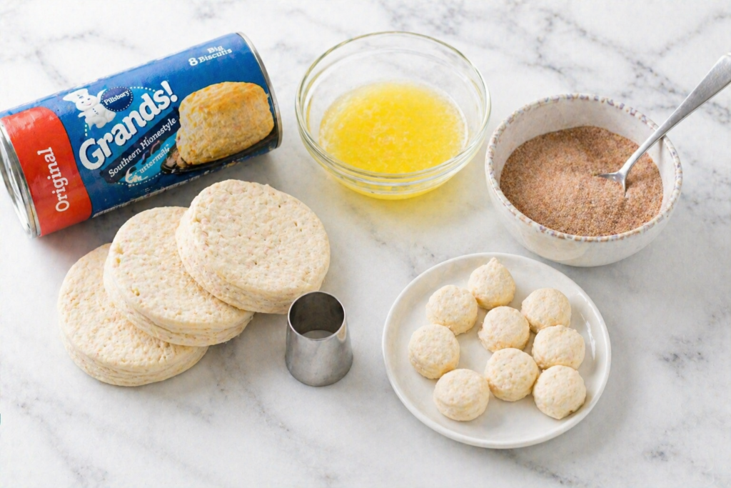 Air Fryer Donuts with Biscuit Dough