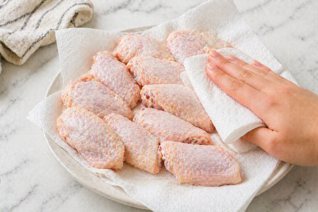 Crispy Baked Chicken Wings