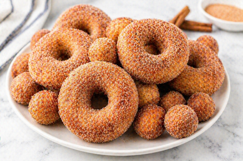 Air Fryer Donuts with Biscuit Dough