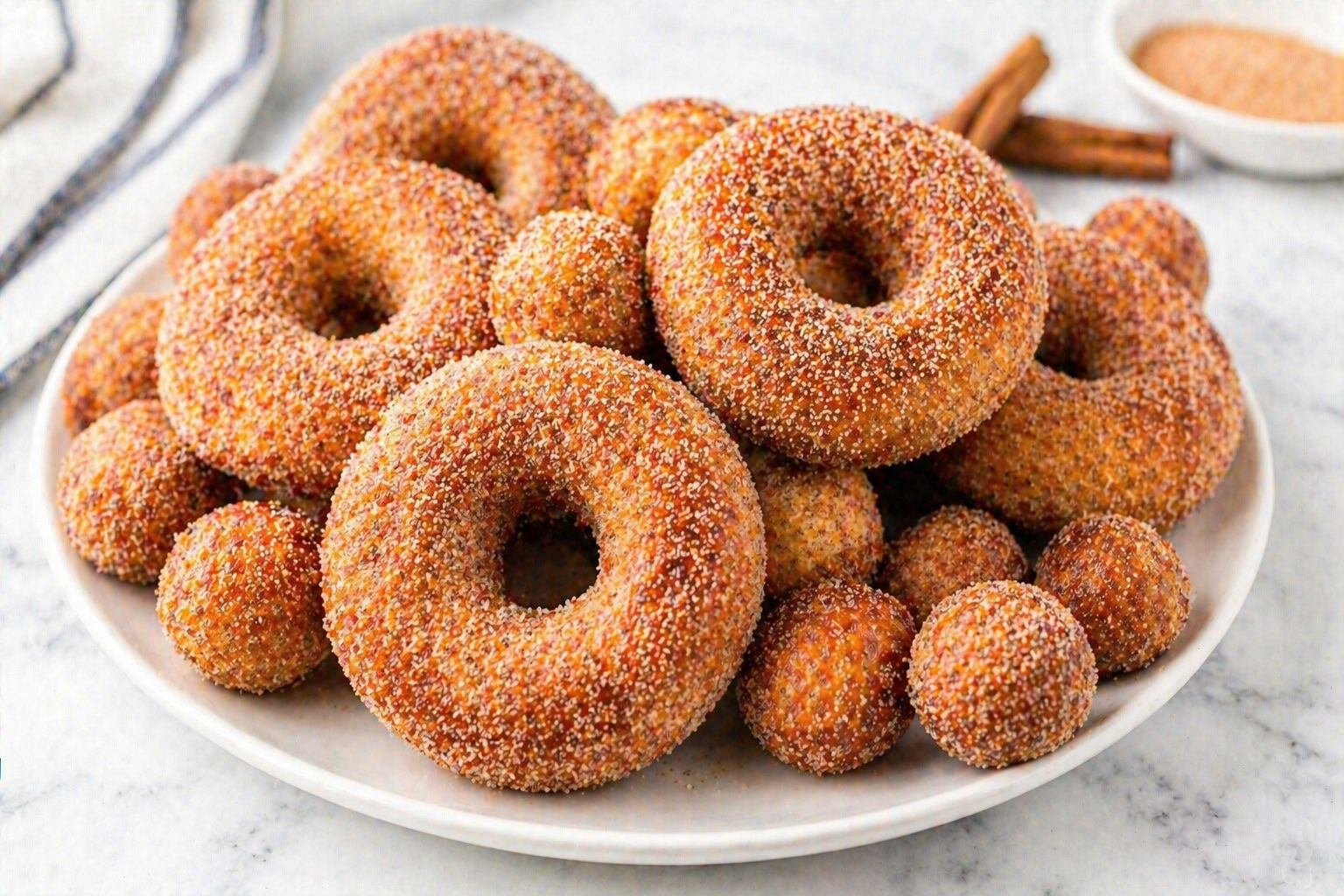 Air Fryer Donuts with Biscuit Dough