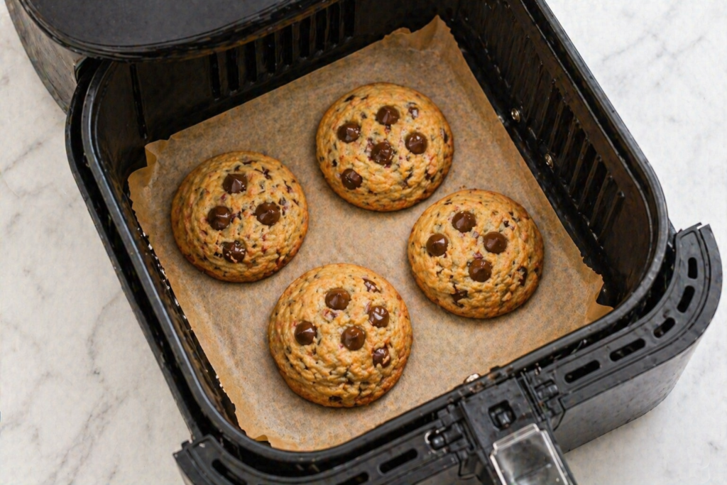 Air Fryer Chocolate Chip Cookies
