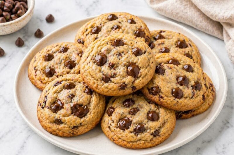 Air Fryer Chocolate Chip Cookies