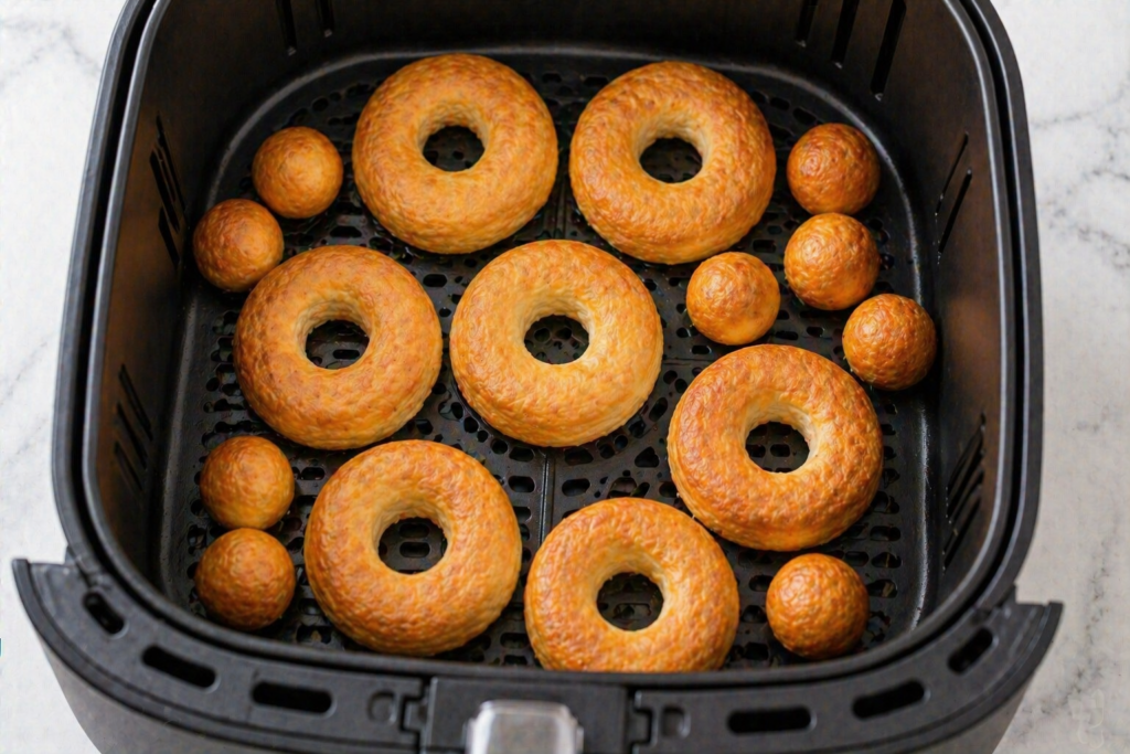 Air Fryer Donuts with Biscuit Dough