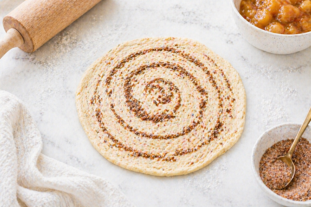 Air Fryer Cinnamon Roll Apple Pie Bombs