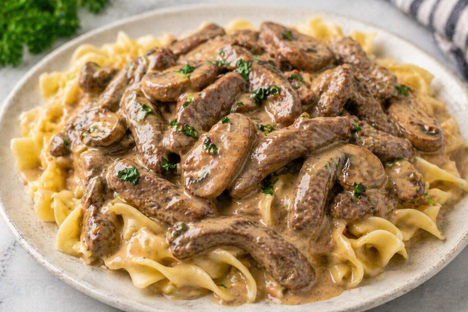 Beef Stroganoff Recipe
