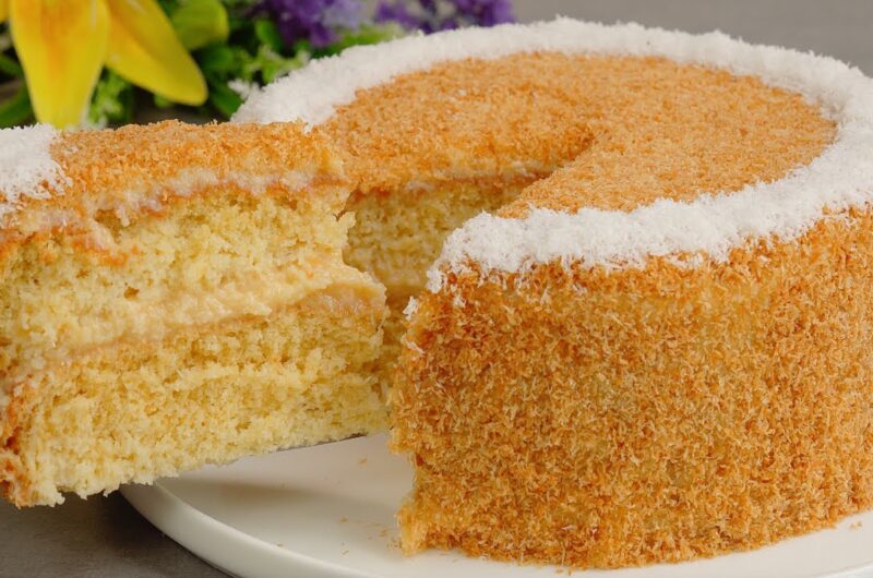 Coconut Tres Leches Cake