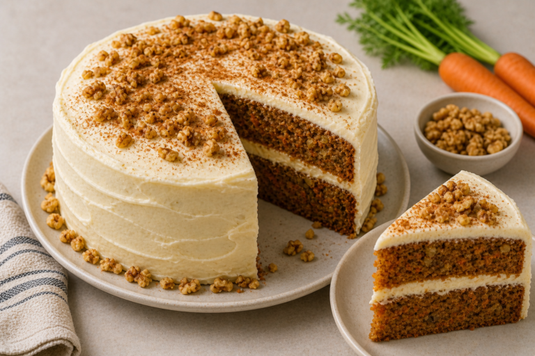 Amerikanisches Karottenkuchen-Rezept